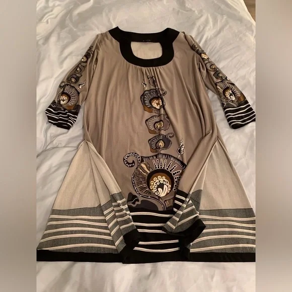 Forever Tan Light Brown Dress Large - Picture 7 of 13